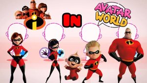 Создай семью Парр из «Суперсемейки» в Avatar World! 🦸♂️