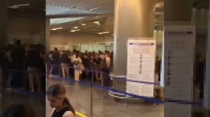 ✈️В аэропорту Внуково большие очереди✈️
