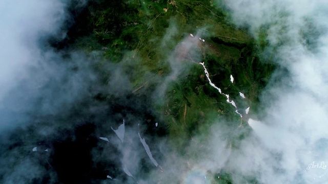 Облачная сюита над хребтом Тепе - Баше | Абхазия смотреть онлайн