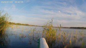 водный мотоцикл гоняет рядом