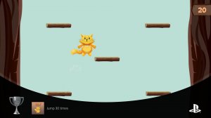 (Ps4/Ps5) - игра Qump Jump (достижение - "Jump 30 times - Прыгните 30 раз.").