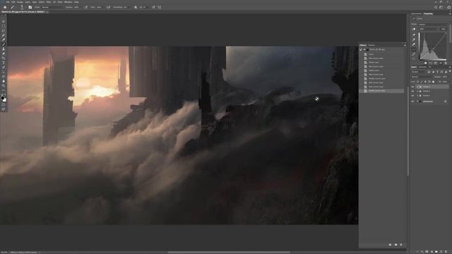 Galles Photoshop Layout