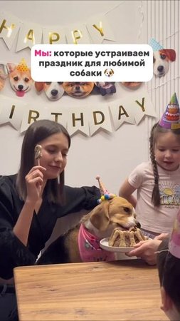 День рождения собаки Тиффани 💗🥰