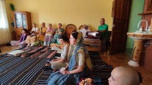 Nama-hatta with Vakreshvari Mataji in Sri Dham Mayapur