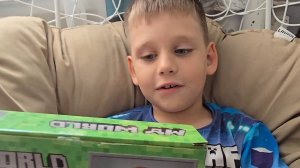 Обзор на LEGO Лего My World Скелет с магма кубом! №11168 | Евген Про