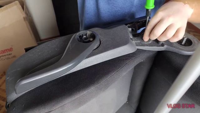 Разбор автомобиля Опель Зафира Б для самостоятельной установки авточехлов смотреть онлайн