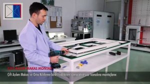 Vorne ПО/ПВХ - двухстворчатое окно, поворотно-откидная с горизонтальным упором + поворотная системы