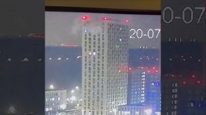 💥Последствия ночной атаки беспилотников по дому в Зеленограде💥