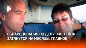 Публикация материалов по делу Эпштейна может затянуться на месяцы
