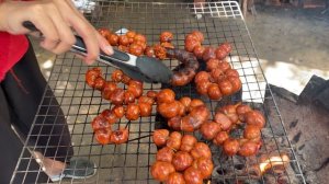 Как приготовить салат из папайи и вкусно поесть с говяжьими колбасками