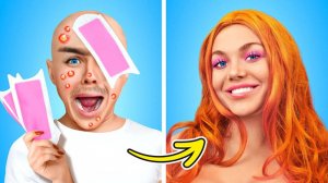 💘 Преображение для краша 😍 гаджеты и лайфхаки для популярности!