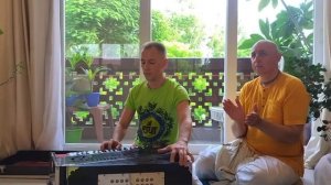 Nama-hatta with Adikavi Prabhu in Mayapur Dham