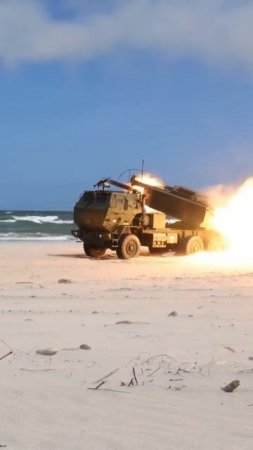 ВНИМАНИЕ! Морпехи стреляют ракетами HIMARS во время учений в Польше