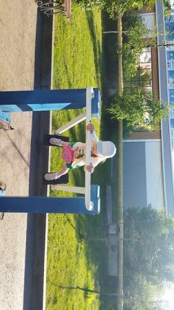 Полюшка на спорте, на стиле