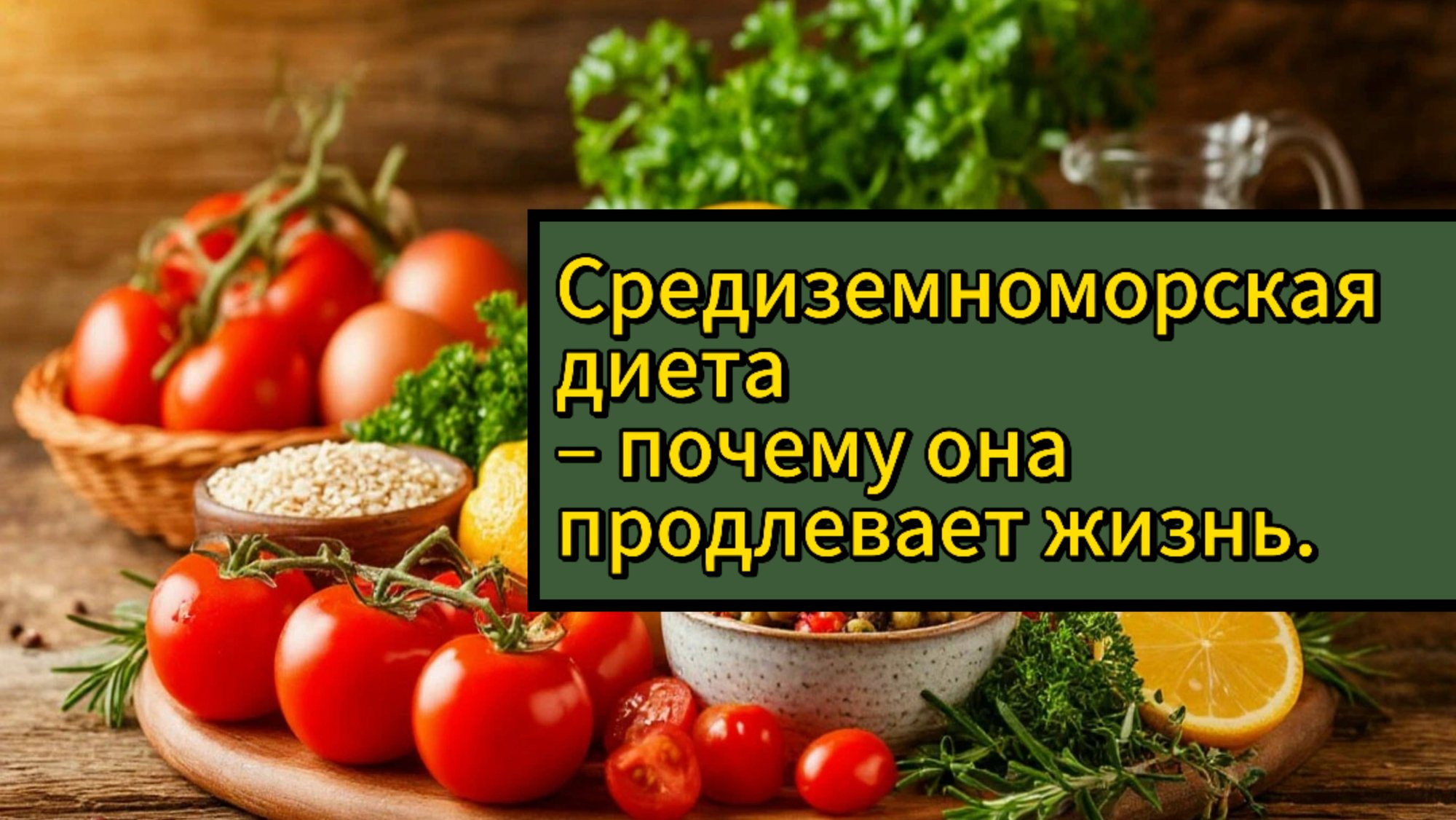 Средиземноморская диета — секрет долголетия смотреть онлайн