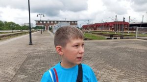 Калининград. Приехали. ЖД вокзал.
