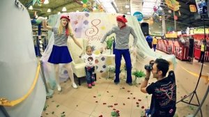 Фотозона в торговом центре М5