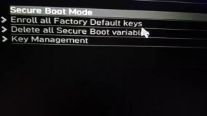 MSI Secure Boot