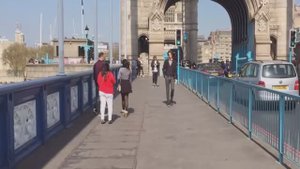 Лондон Великобритания река Темза  Тауэрский  мост , достопримечательности прогулка обзор экскурсия