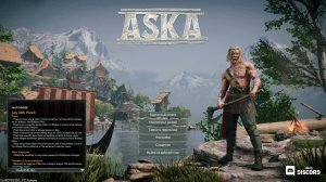 ASKA наступила зима и поселение почти готово!