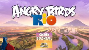 Angry Birds: Rio. Golden Beachball. Уровень 12 (3 звезды). Прохождение от SAFa