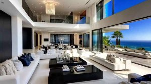 Лакшери дизайн в белых цветах