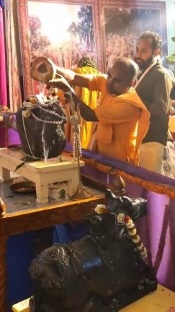 2024 Shiva Abhishek on Sivaratri in Rajapur #mayapur #shiva #viral #shorts
