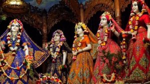 Radha Madhava, Narasimha Dev and Panchatatva darshan in Mayapur Chandrodaya Mandir
