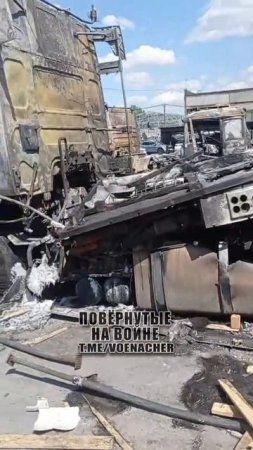 🔴Уничтоженный терминал «Новой пошты» в Запорожье, логистический центр укронацистов🔴✌ZОV✌🇷🇺✌