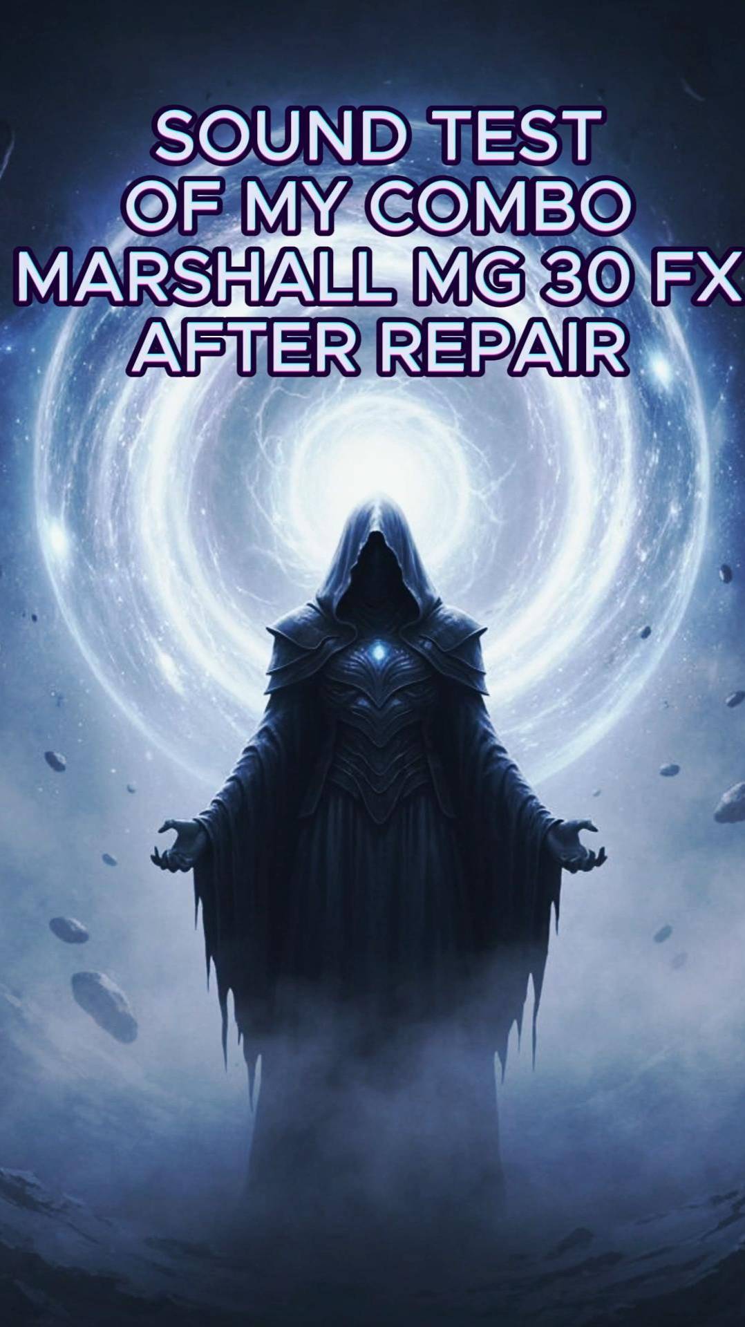 Sound test my Marshall MG 30 FX after repair