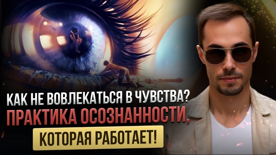 КАК НЕ ВОВЛЕКАТЬСЯ В ЧУВСТВА? Практика Осознанности, которая РАБОТАЕТ!