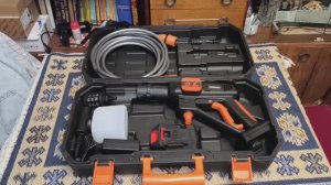 Аккумуляторный опрыскиватель -  автомойка для сада и огорода