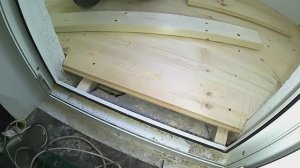 Тепло, уютно, красиво. Деревянный пол на балкон.