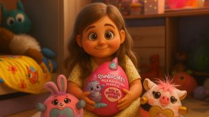 Обзор на игрушку RainBocoRns. В конце секрет и 🫢 сюрприз #видеодлядетей #детскийканал