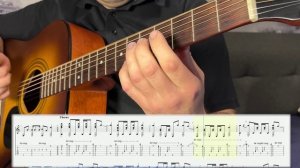 The Burns   Avail Guitar Fingerstyle Cover with Tabs