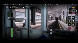 Катаюсь на ЕЖ 3 в игре subway Simulator 3D