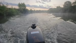 на гон с лодки  Выдалась классная утренняя  зорька.. Мелочь на консервы..