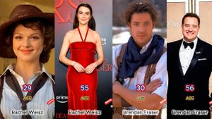 Актёры «Мумии» тогда и сейчас