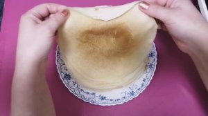 Заварные блинчики на кефире