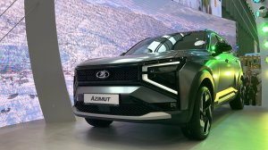 Второй кроссовер Lada Azimut 2026 с мятным салоном показали на фото
