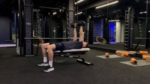 flat dumbbell press ( Жим гантелей на горизонтальной скамье)