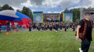 Танец "Сибирский баурсак" Открытие фестиваля. Тобольский район