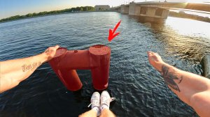 НА ГРАНИ: новое ПАРКУР-испытание над водой💦 (Эпичное падение⚠️) / Колян Паркур на Ломоносовской