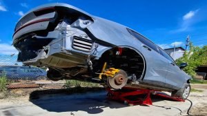 Volvo Polestar-электричка на антикор! 1 часть
