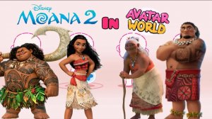 Создай мир Моаны 2 в Avatar World! 🌅