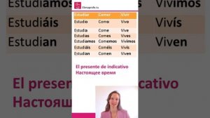 Урок 11 Испанские глаголы в настоящем времени. Составляем предложения. Испанский язык [ Уровень А1]