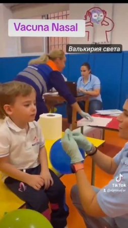 Детские назальные вакцины.