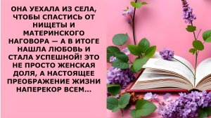 Истории из жизни. ОНА УЕХАЛА ИЗ СЕЛА ЧТОБЫ СПАСТИСЬ Аудио рассказы, Жизненные истории слушать