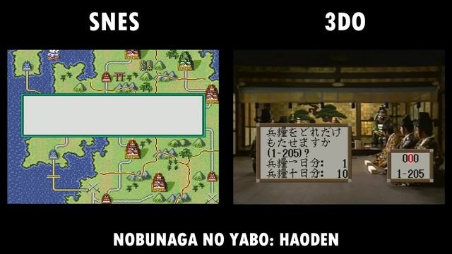 All SNES Vs 3DO Games Compared Side By Side