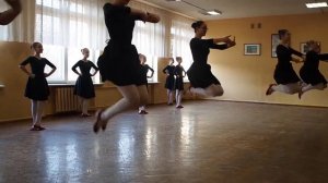 Открытый урок по русскому танцу ч2 #upskirt#русский#танец